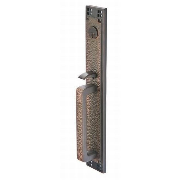 Oil Rubbed Bronze Handleset 4802RUS10BLH, EMTEK, Mfr# 4802RUS10BLH